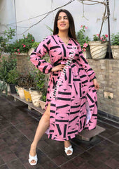 Front Slit Dress