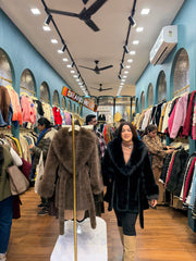 Fur Coat With Belt (FUR-1)