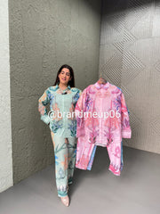 Printed Summer Cord Set (SET338)
