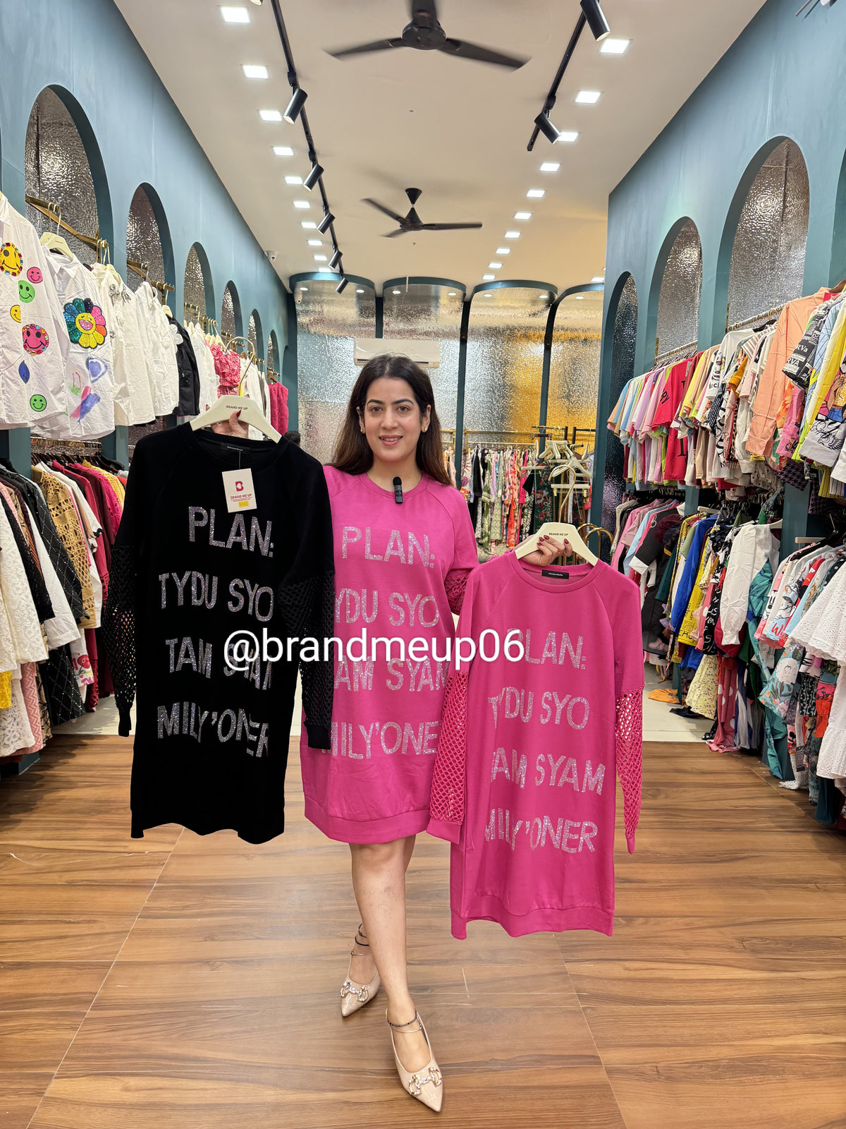 Imported Tshirt Dress (PRM-227)