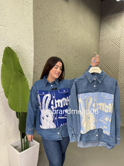 Bunny patch Denim Shirt (SHIRT-155)