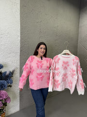 3D Flower Woolen Sweater (IMP-268)