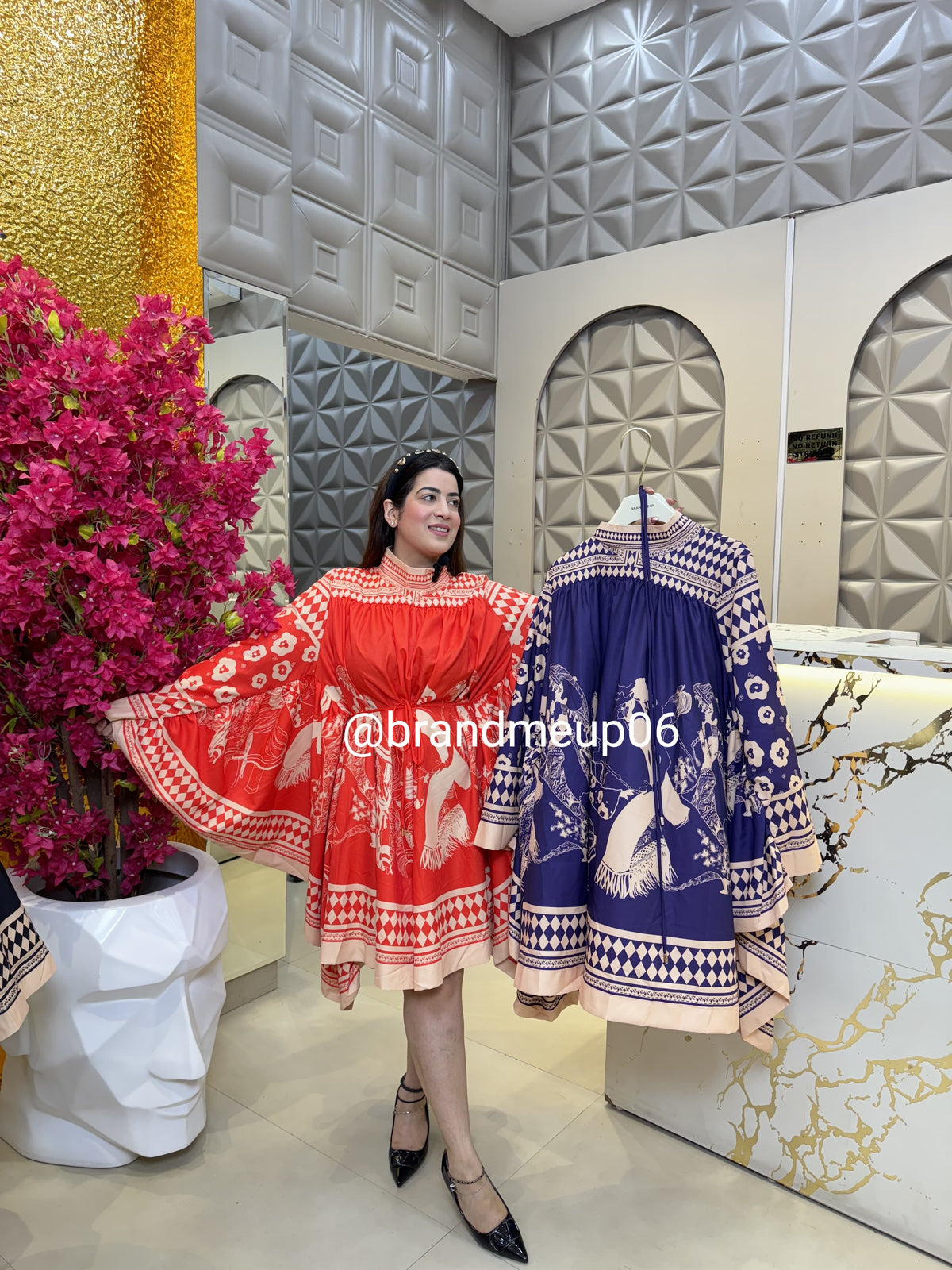 Kaftan Style Dress (PRM-273)