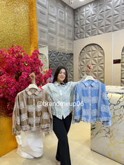 Cotton Embroidery Shirt (PRM-444)