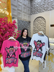 Rhinestones Cute T-Shirt (TEE-165) PANTHER