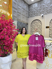 Imported partywear Dress With Pocket (PRM-597) FRILL