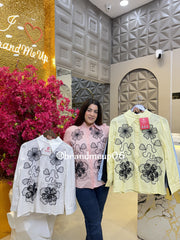 Cotton Embroidery Shirt (PRM-637)