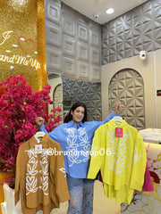 Astro Embroidery Cotton Shirt (PRM-647)