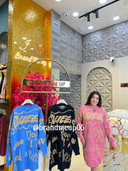 WOOLEN LONG DRESS QUEEN (IMP-523)