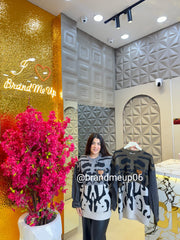 WOOLEN DOUBLE COLORR SWEATER (IMP-550)