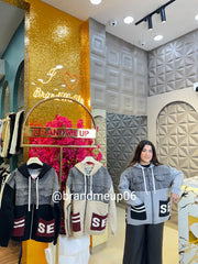 DESIGNER CARDIGAN WITH HODDIE (IMP-558)