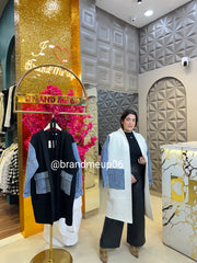 WOOLEN LONG COAT WITH BELT (IMP-560)