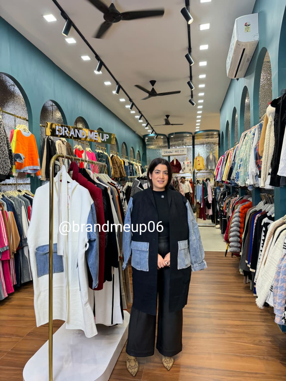 WOOLEN LONG COAT WITH BELT (IMP-560)