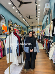 WOOLEN LONG COAT WITH BELT (IMP-560)