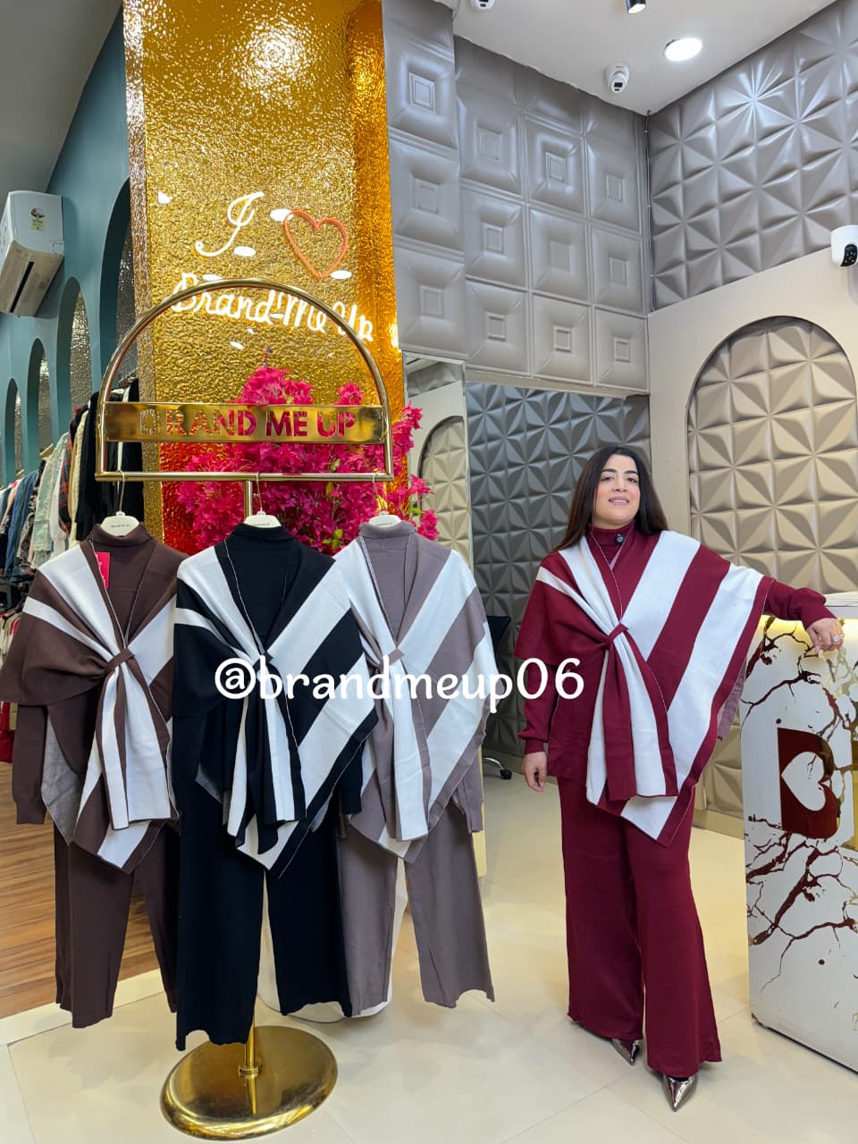 DESIGNER SHWL WOOLEN CORD (IMP-587)