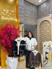 DESIGNER WOOLEN JACKET WITH HOSTING (IMP-625)