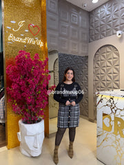 WOOLEN BELTO DRESS (IMP-641)