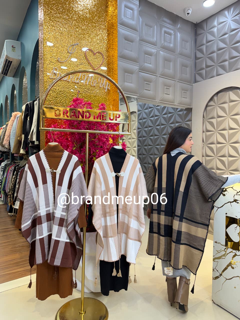 WOOLEN DRESS WITH DESIGNER SHAWL (IMP-654)