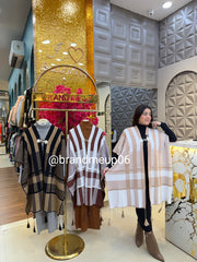 WOOLEN DRESS WITH DESIGNER SHAWL (IMP-654)