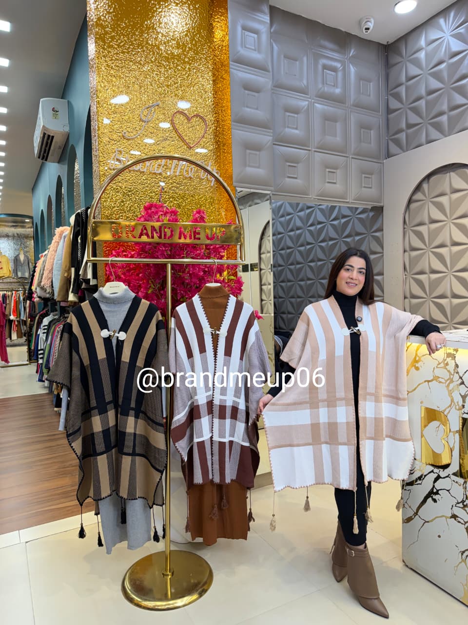 WOOLEN DRESS WITH DESIGNER SHAWL (IMP-654)