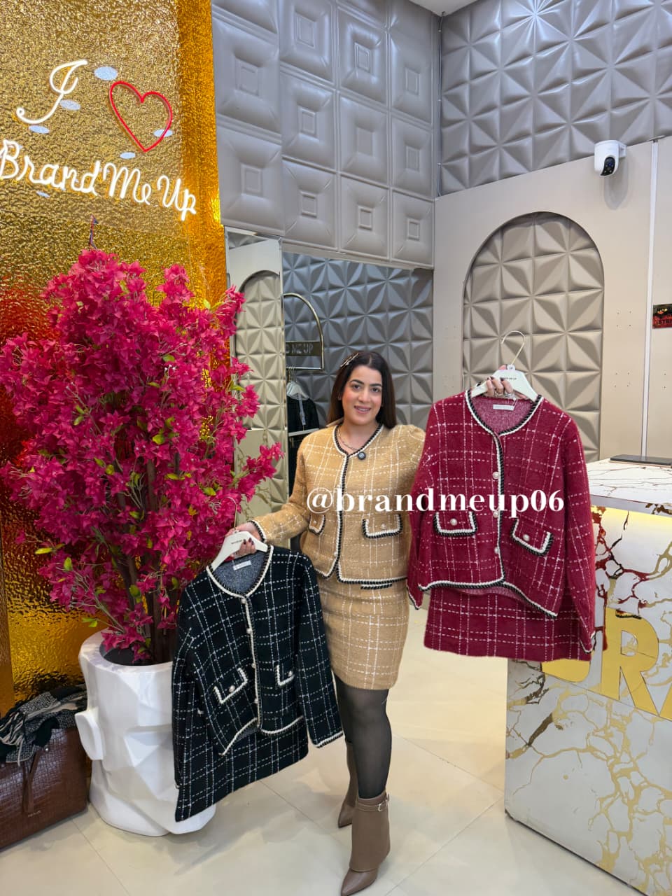 WOOLEN BOZ SKIRT SET (CODE-903)