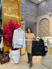 WOOLEN LINE SKIRT SET (CODE-907)