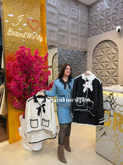 WOOLEN DESIGNER SKIRT SET (CODE-902)