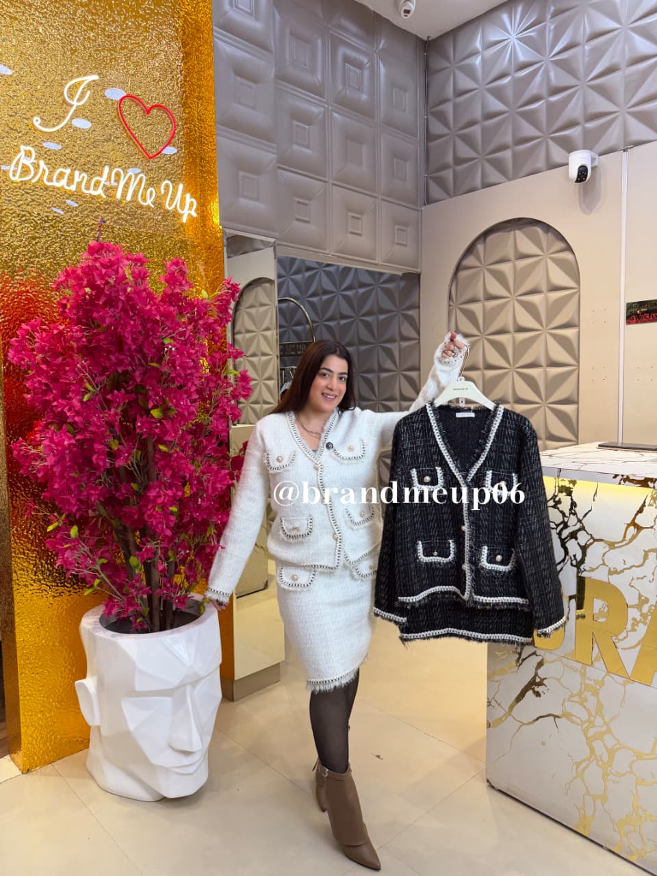 WOOLEN SKIRT SET (CODE-901)