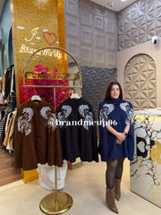 WOOLEN PREMIUM EMBO COAT (IMP-664)