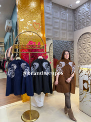 WOOLEN PREMIUM EMBO COAT (IMP-664)