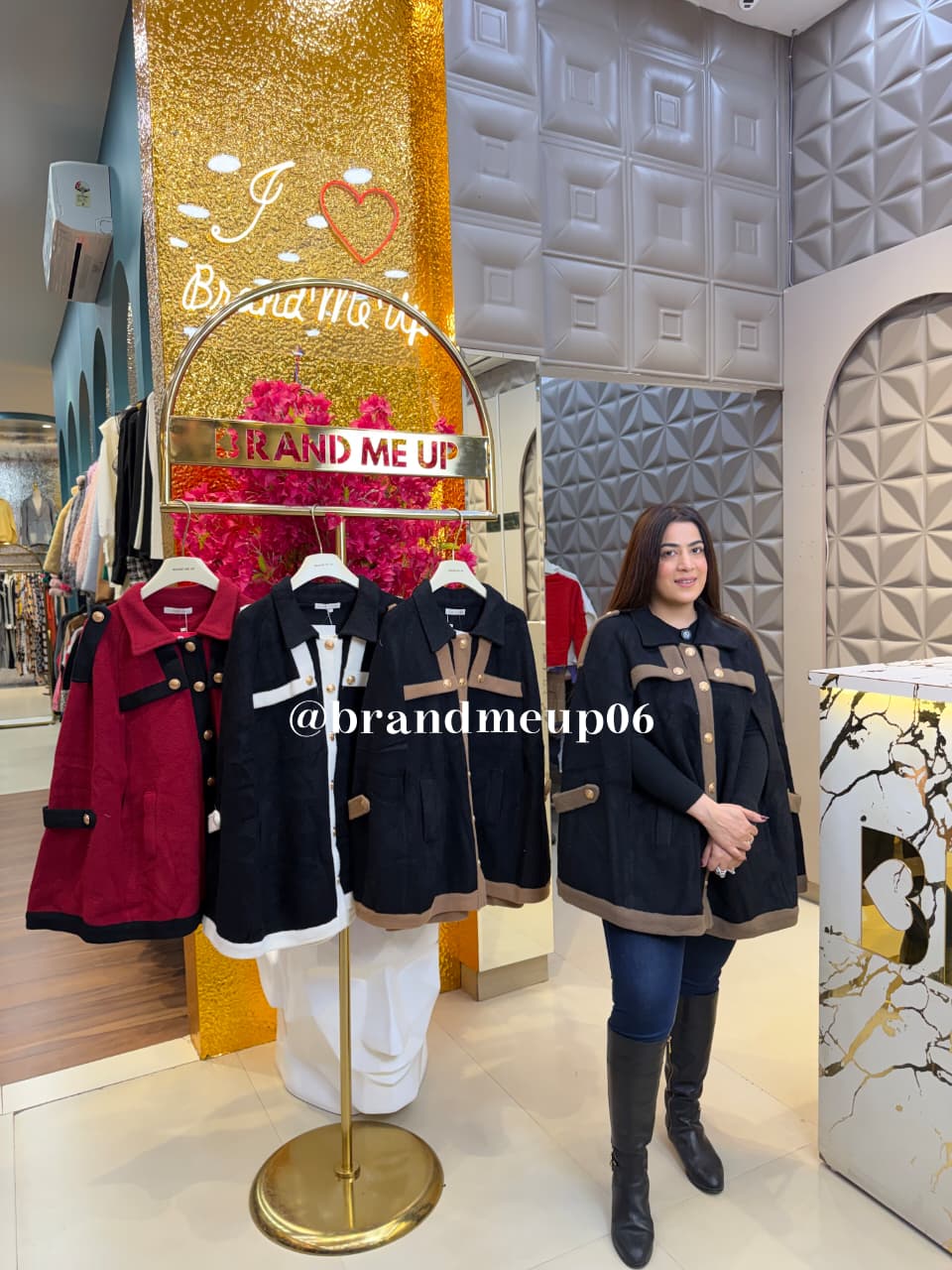 PREMIUM WOOLEEN COAT WITH DESIGNER SLEEVES (IMP-677)