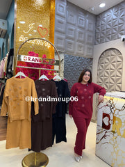 WOOLEN PEARL FLOWER CORD (IMP-696)