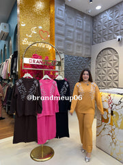 LEAF SEQUENCE WOOLEN CORD (IMP-697)