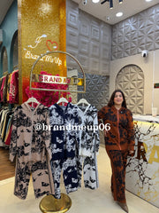 WOOLEN ZIPPER CORD WITH HOODIE (IMP-714)