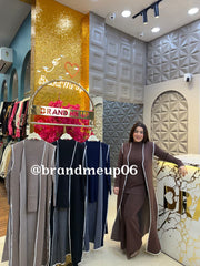 WOOLEN CORD WITH CUT SLEEVES SHRUG (IMP-724)