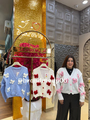 CUTE BOW CARDIGAN (IMP-729)