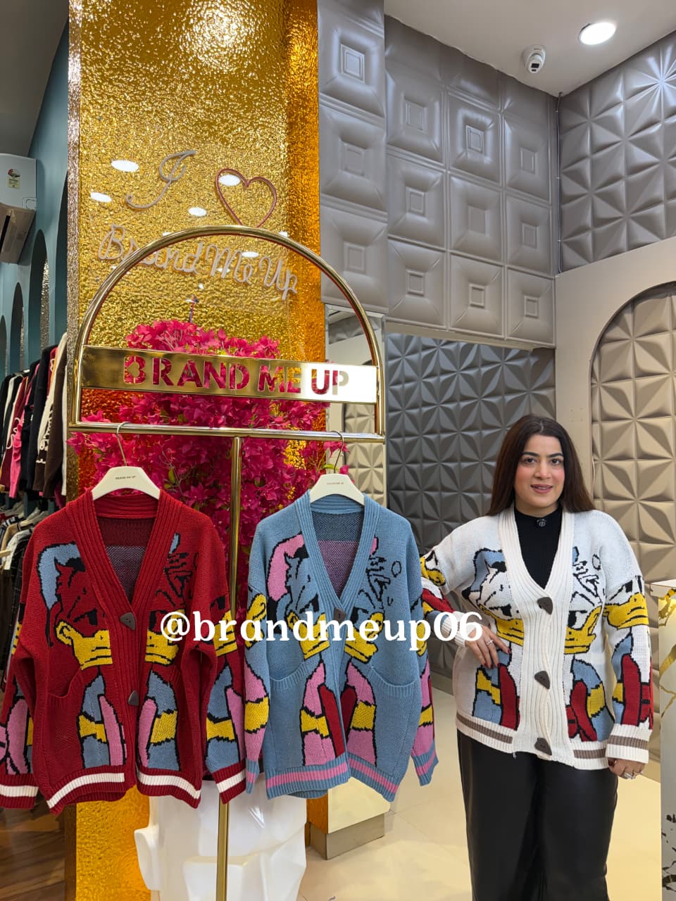 DUCK WOOLEN CARDIGAN (IMP-730)