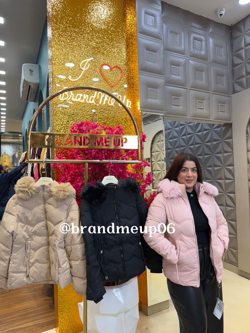 PUFF JACKET WITH HOODIE (CODE-819-1) (IMP-746)