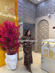 POWERNET DRESS WITH LINNING (DRESS-341)