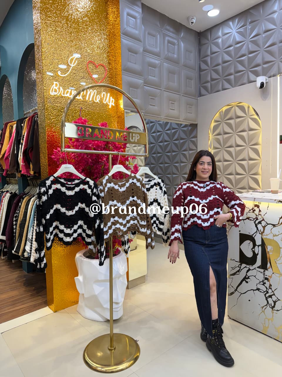 CROCHET DESIGNER TOP (PRM-762)