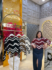 CROCHET DESIGNER TOP (PRM-762)