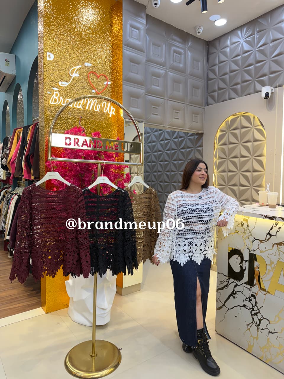 CROCHET NET TOP (PRM-765)