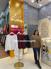 CROCHET NET TOP (PRM-766)