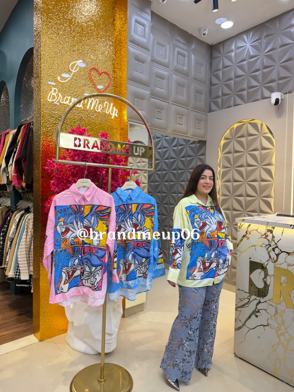 RHINESTONE BUNNY SHIRT (PRM-769)