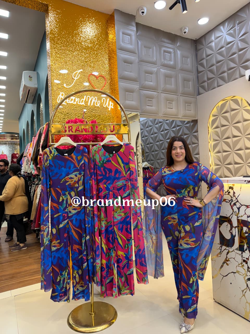 POWERNET DESIGNER SLEEVES JUMSUIT (PRM-781) (CODE-8171)