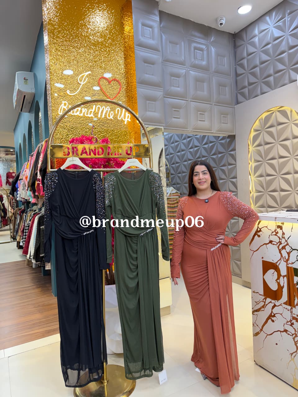 DESIGNER SEQUENCE POWERNET DRESS (PRM-784)