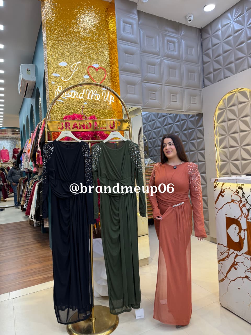 DESIGNER SEQUENCE POWERNET DRESS (PRM-784)