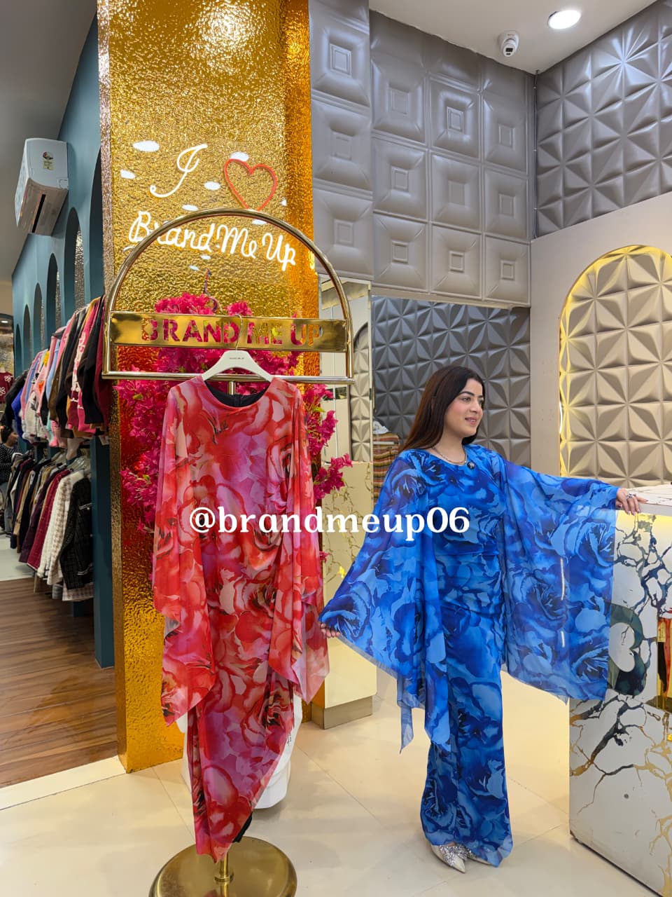 POWERNET DESIGNER SLEEVES DRESS (PRM-791)