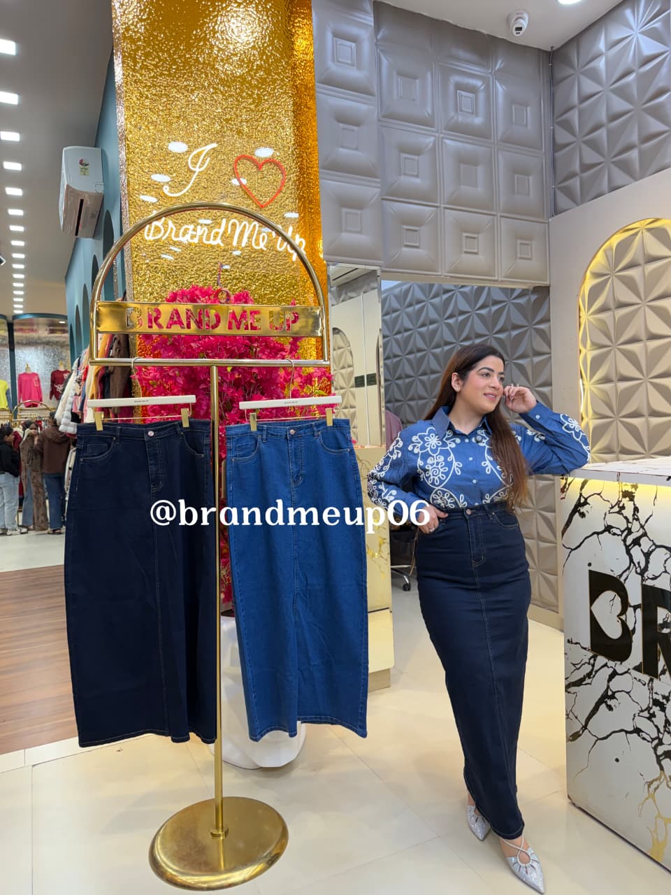 DENIM SKIRT (PRM-792)