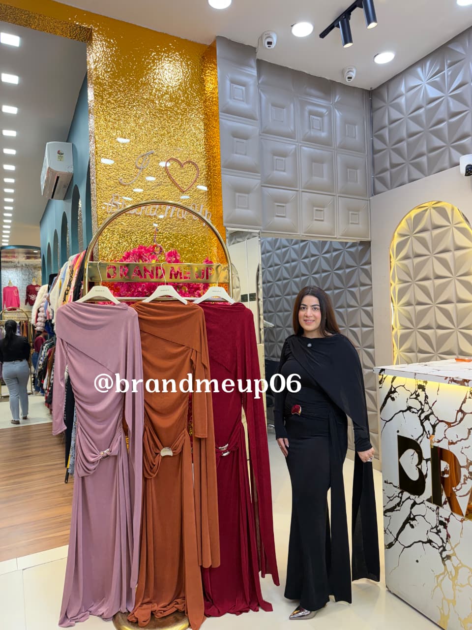 IMPORTED CAPE DRESS (PRM-813)
